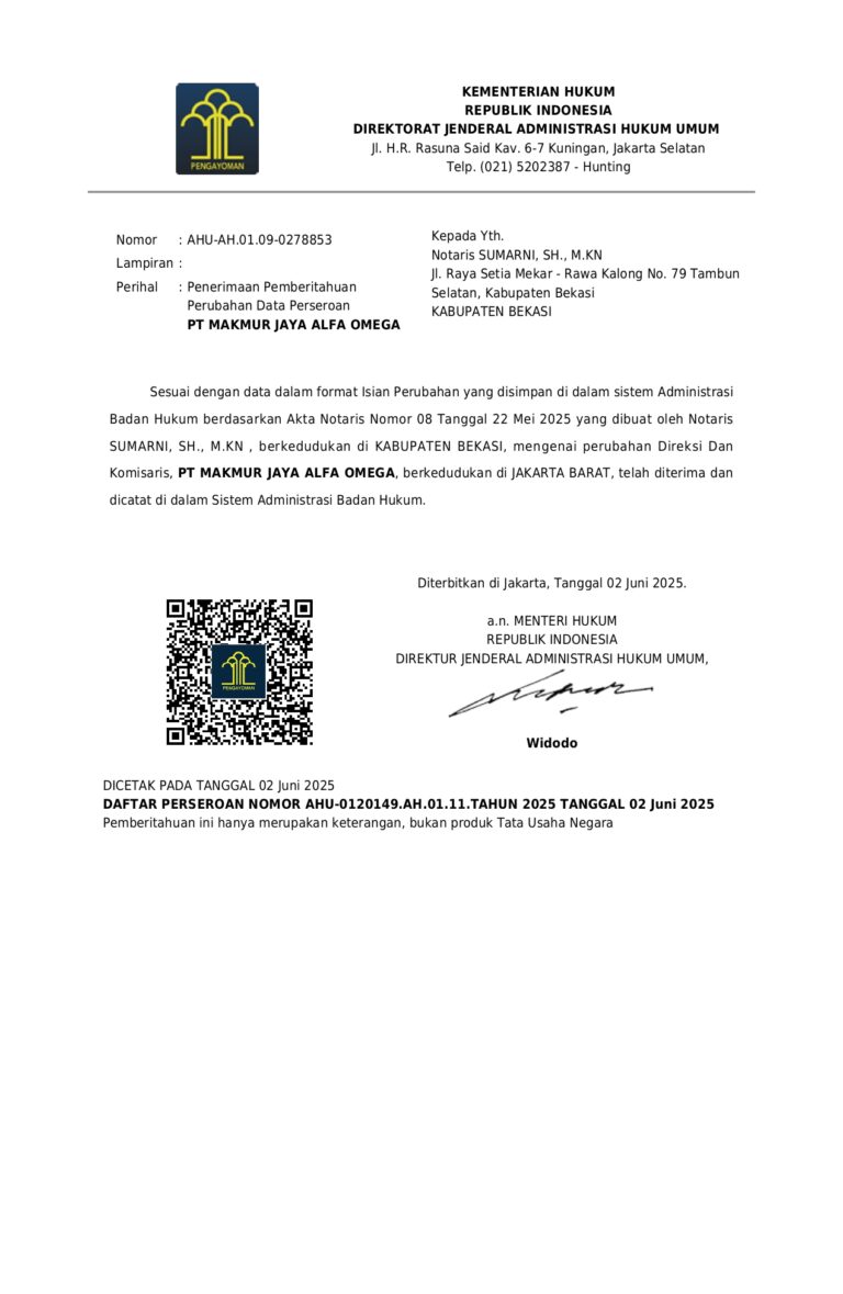 Akta No. 08 Tgl 22 Mei 2025 (Perubahan Direksi)_page-0001